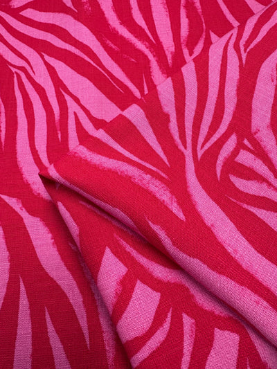 Linen Blend - wild Berry - 134cm