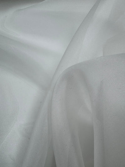 100% Pure Silk Organza - Ivory- 150cm