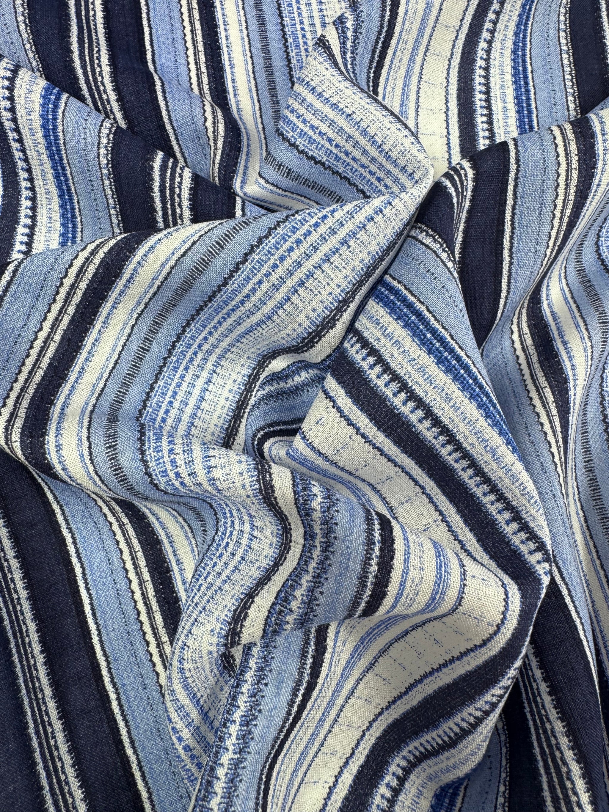 Mercerised Viscose  - Riviera Horizon - 145cm