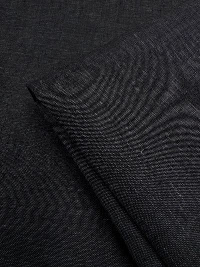 100% Pure Linen Batiste - Charcoal - 140Cm