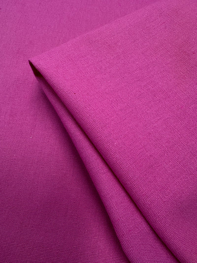 Linen Blend - Magenta - 140cm