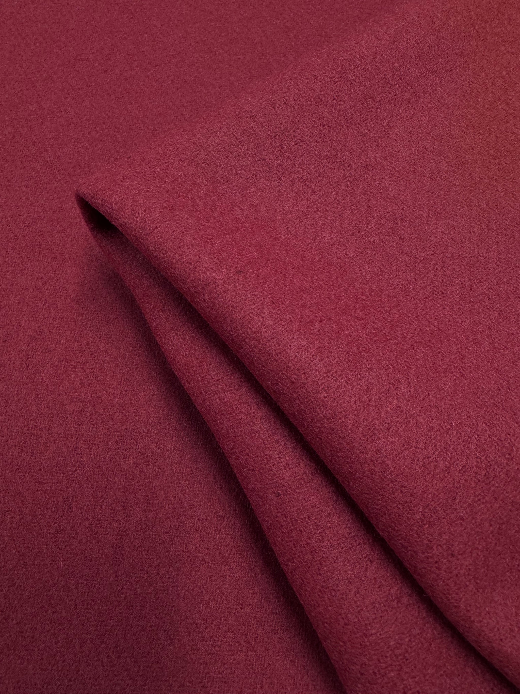 Melton Wool - Rhythmic Red - 155cm