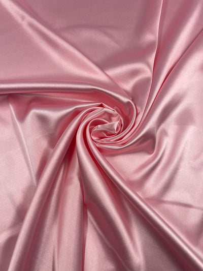 Pink satin deluxe fabric