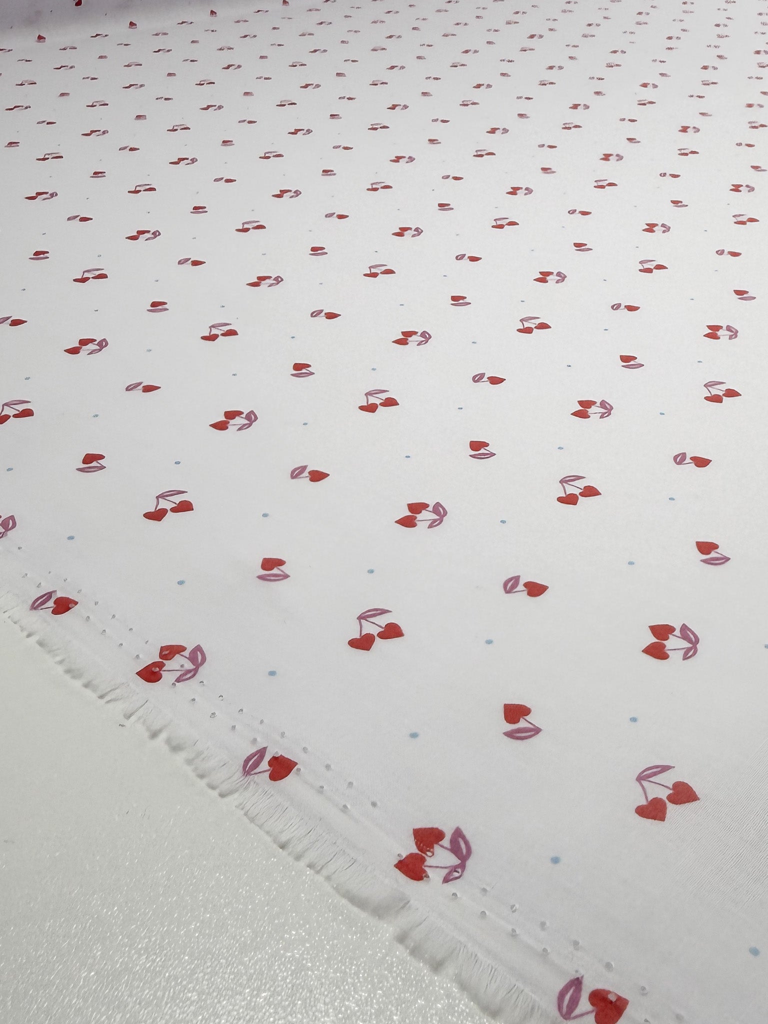 Cotton Voile - Cherry Toss - 145cm