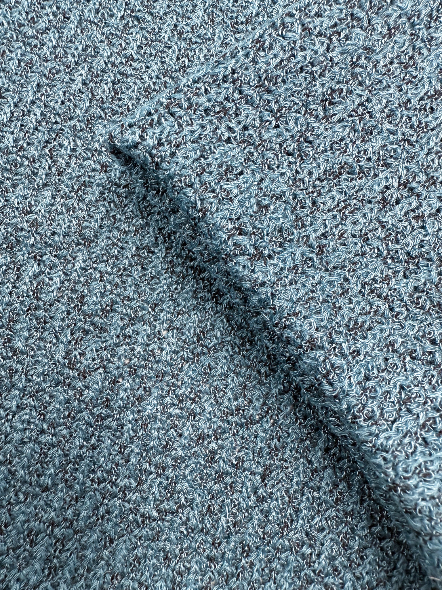 Textured Knit - Niagara - 125cm