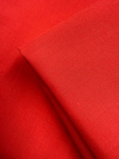 Poplin - Signal Red - 114cm