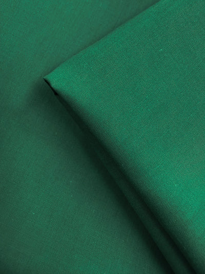 Poplin - Emerald Plain - 114cm
